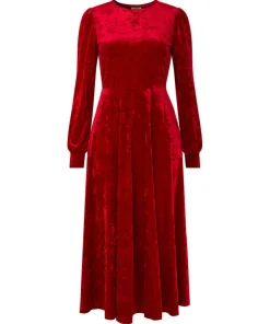 Joe Browns Stella Velour Dress-Women Women's Clothing|Dresses