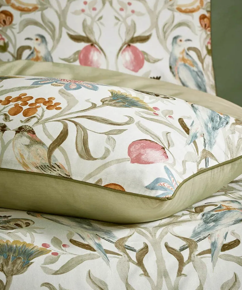 Joe Browns Song Bird 100% Cotton Sateen Duvet Set- Floral Décor|Nature Décor