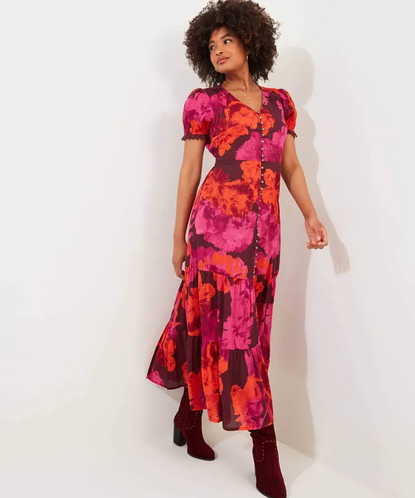 Joe Browns Stunning Florals Dress-Women Dresses