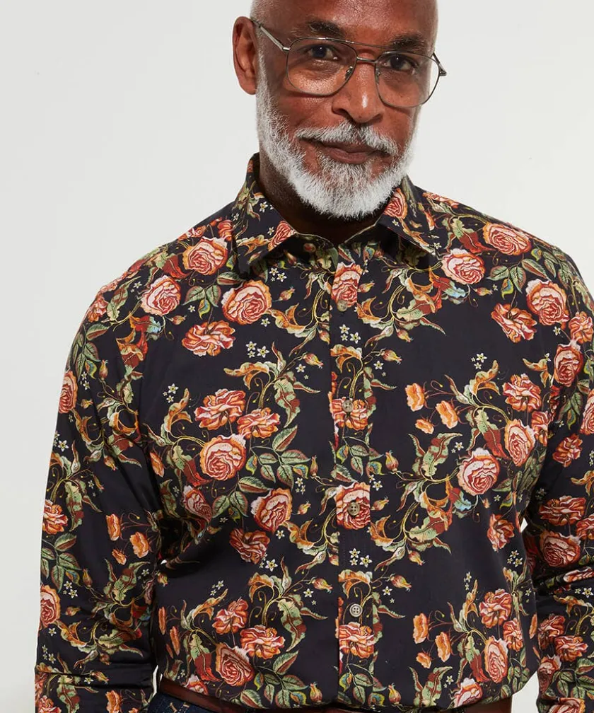 Joe Browns Tapestry Floral Shirt- Men's Clothing|Gifts