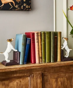 Joe Browns Terrific Terrier Pair Of Cast Iron Antique Bookends- Home Accessories|Animal Décor