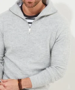 Joe Browns Terrific Textured Funnel- Hoodies & Sweatshirts|Knitwear
