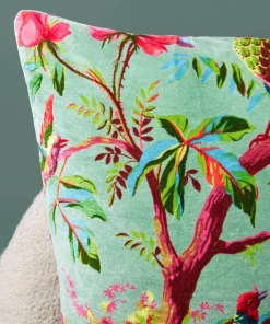 Joe Browns The Birds Of Paradise Cushion- Floral Décor|Cushions & Throws