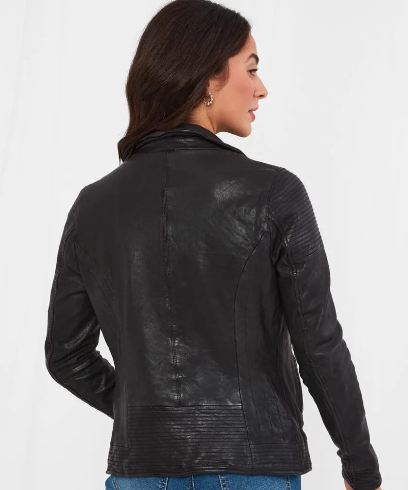 Joe Browns The Forever Leather Jacket-Women Coats & Jackets|Leather Jackets