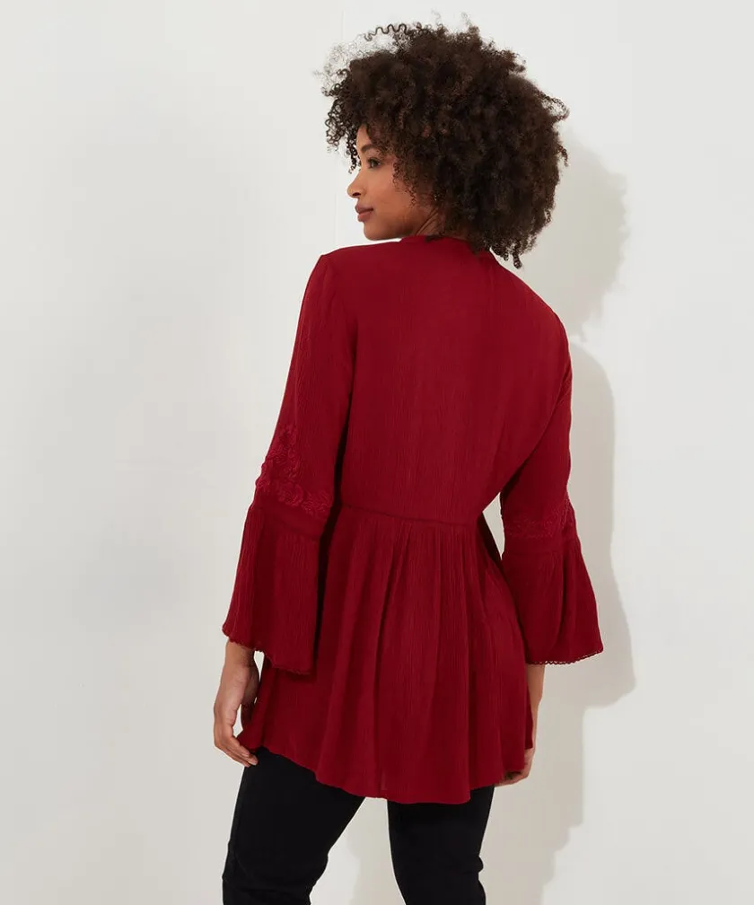 Joe Browns Truly Remarkable Embroidered Blouse-Women Tops, Tunics & Blouses