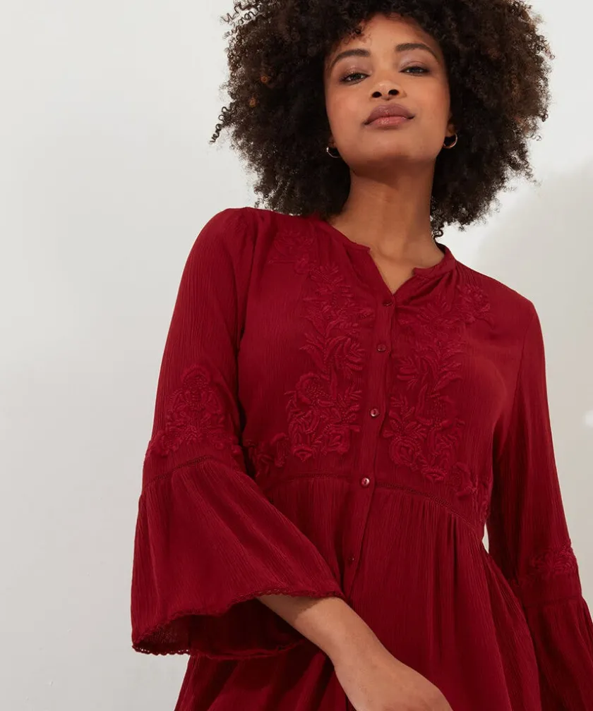 Joe Browns Truly Remarkable Embroidered Blouse-Women Tops, Tunics & Blouses