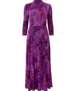 Joe Browns Truly Remarkable Flocked Jersey Dress-Women Petite Collection|Dresses