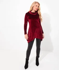 Joe Browns Very Velour Tunic-Women Women's Clothing|Tops, Tunics & Blouses