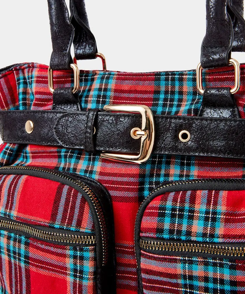 Joe Browns Vintage Alley Check Bag-Women Gifts|Handbags & Purses