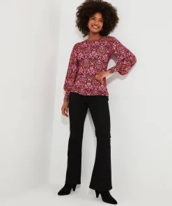 Joe Browns Wilhelmina Jersey Top-Women Tops, Tunics & Blouses