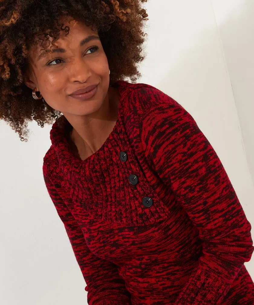 Joe Browns Winter Nights Button Detail Jumper-Women Knitwear & Cardigans