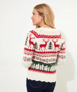 Joe Browns Winter Scenes Cardigan-Women Women's Clothing|Novelty Gifts