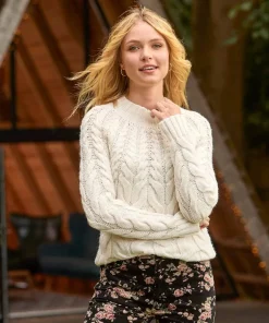 Joe Browns Winter Walks Cable Knit Jumper-Women Knitwear & Cardigans