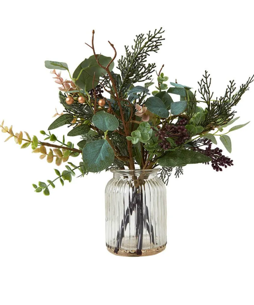 Joe Browns Winter's Wish Rustic Eucalyptus Arrangement- Floral Décor|Home Accessories