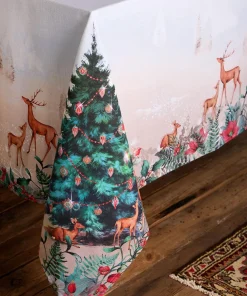 Joe Browns Wondrous Woodland Christmas Table Cloth- Kitchenware & Dining|Christmas Homeware