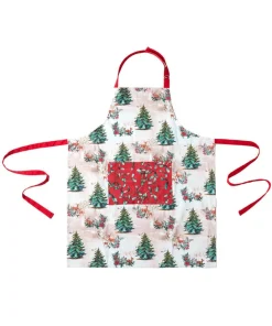 Joe Browns Wondrous Woodland Christmas Apron-Women Kitchenware & Dining|Women's Clothing