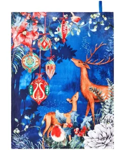 Joe Browns Wondrous Woodland Pack Of 3 Christmas Tea Towels- Kitchenware & Dining|Christmas Homeware