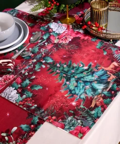 Joe Browns Wondrous Woodland Pack Of 4 Christmas Placemats- Kitchenware & Dining|Christmas Homeware