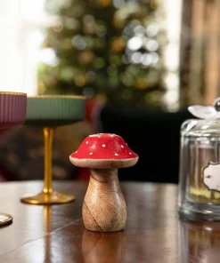 Joe Browns Woodland Winter Miniature Toadstool- Christmas Homeware|Stocking Fillers