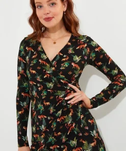 Joe Browns Woodland Wonder Jersey Dress-Women Petite Collection|Dresses